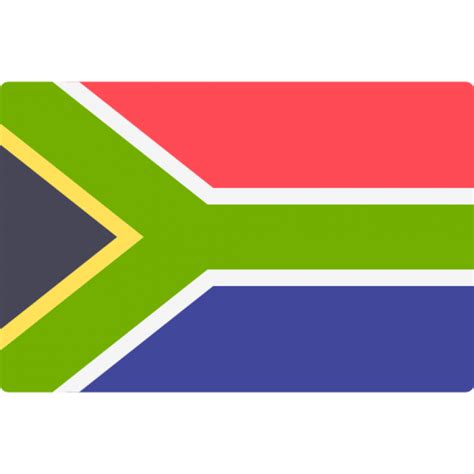 south africa flag png transparent